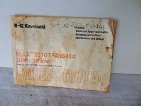 99987-1327 Kawasaki 2005 Mule 3010 Trans 4x4 Owners Manual Oem #