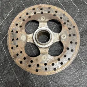 Tec4 Kawasaki 1987-88 88 Kxf250 Tecate 4 Rear Brake Rotor And Hub