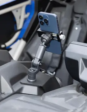 B0111-15005-bk Kemimoto Utv X3 Phone Mount Cell Holder For Can-am Maverick X3/ Max Turbo 2017-2025