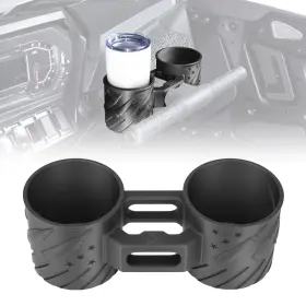 Kemimoto B0122-00002-bk Cup Holder For Polaris Rzr Xp 1000 2024-2026 18-40oz Easy Installation And Durable