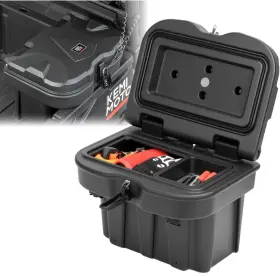 Kemimoto B0126-00011-bk-m Utv Bed Storage Box 5.5gal - Load Capacity 165.4 Pounds