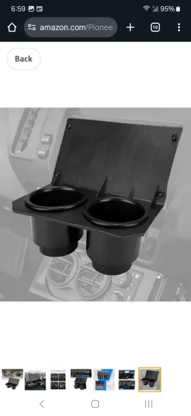B09dczqz7m Kemimoto Fits 2016-2023 Pioneer 1000 1000-5 Utv Dash Cup Holder Mount With Switch Panel