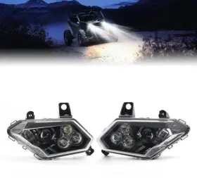 Ftvhl018 Kemimoto Can-am Maverick X3 / Max Led Headlights Assembly