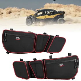 Kmftvdb023-m Kemimoto X3 Door Bags Can Am Maverick 2017-2025