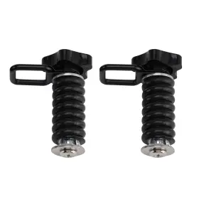 U015-a004 Kingdarn Kit D-ring Tie Down Anchors 1 Inch Black For Polaris Rzr 570 800 1000 Turbo