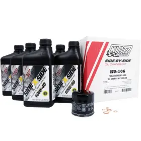 Ku-106 Klotz Oil Full Synthetic Change Kit 10w-40 Yamaha Wolverine Rmax 1000 2021-2023