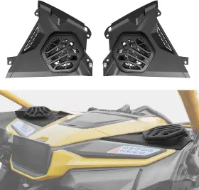 Zaxs0340 Litmiracle Front Dash Speaker Pods Panels For Can Am Maverick R 2024 Dashboard 2pcs 2531