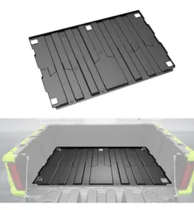 Zaxs0387 Litmiracle Utv Bed Mat Liner For Honda Pioneer 520 2021-2025 Tpe Rubber Rear Cargo New