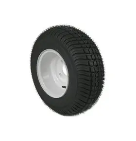 3h371 Load Star Tire And Wheel Assembly - 205/65-10 4 Hole Silver Rim