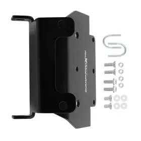 23wm96 Maxpeedingrods Winch Mount For Honda Fourtrax 300 2x4 And 4x4 1993 2000 4 7/8 Inch 124mm
