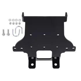 Maxpeedingrods 2vup7l Winch Mount Kit For Honda Rincon Trx650/680 Fa/fga 2003-2023 Atv 4 7/8 Inch 124mm