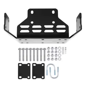3wgm8a Maxpeedingrods Front Winch Mounting Bracket For Honda Pioneer 500 520 2-hole 3.10 Inch 78mm /3