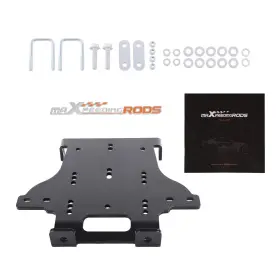 5g8pul Maxpeedingrods Front Winch Mounting Bracket For Honda Trx500 Rubicon 09-14 Standard 4-hole 3 Inch X4