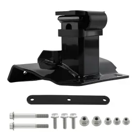 6hm6vu Maxpeedingrods 2 Inch Rear Steel Mount Kit For Kawasaki Teryx Krx 1000 2020-24 Powder Coated Black