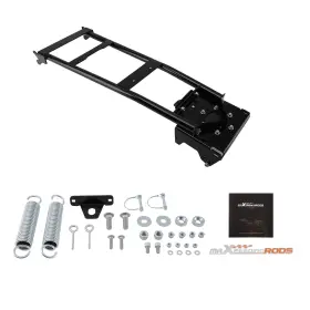 9xinha Maxpeedingrods Black Atv Plow Mount For Arctic Cat 2002-2017 Steel Powder Coated Easy Install
