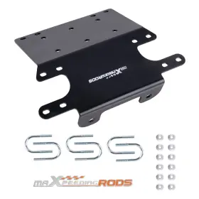 Ads946 Maxpeedingrods Winch Mount Bracket For Honda Trx450 Trx400 Foreman Es S 4x4 98-2004 Atv Black Ads946 Maxpeedingrods Winch Mount Bracket For Honda Trx450 Trx400 Foreman Es S 4x4 98-2004 Atv Black