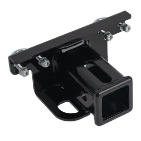 Baf3fp Maxpeedingrods Rear 2 Inch Hitch Receiver For Yamaha Grizzly 550 700 2007-2019 Carbon Steel