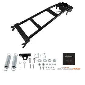 Ec1xp5 Maxpeedingrods Atv Plow Mount For 2002-2017 Arctic Cat Black Steel Heavy Duty Trip System