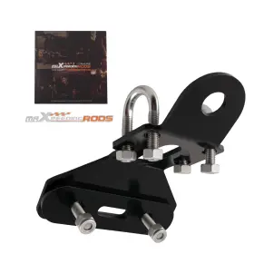 Euq76p Maxpeedingrods Rear Trailer Hitch Mount Black Fit For Yamaha Raptor 90 110 Grizzly 2019-2024