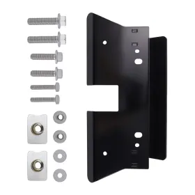 F40w8s Maxpeedingrods Black Powder Coated Snow Plow Mount For Can-am Commander 800 1000 2010-2019