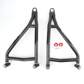 Kh0lr7 Maxpeedingrods High Clearance Steel Front Lower A-arms For 2014 Polaris Rzr Xp 4 1000 Turbo