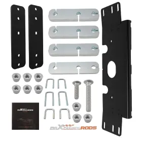 Kt7czv Maxpeedingrods Atv Plow Mount For Polaris Sportsman 500 570 700 800 Etx 1996-2015