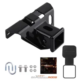 Maxpeedingrods L49ak1 2 Inch Rear Towing Receiver For Kawasaki Brute Force 650 750 4x4i 2005-2024 Steel
