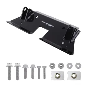 Rfqbp1 Maxpeedingrods Heavy Duty Plow Bracket For Can-am Commander 800 1000 2010-2019 Black Steel
