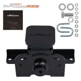 Th631d Maxpeedingrods Rear Hitch Receiver 2 Inch Square For Yamaha Grizzly 700 4x4 2007-2019 Powder Coated