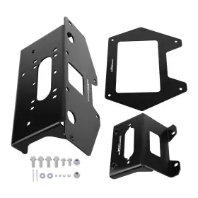 Tky7up Maxpeedingrods Steel Front Winch Mounting Bracket Fits For 2020-2024 Polaris Rzr Pro Xp/xp