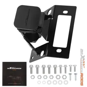 U83o72 Maxpeedingrods Carbon Steel Front Tow Receiver For Can-am Defender Max Hd7 22-24