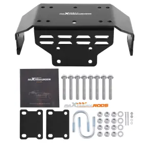 Vhk8pc Maxpeedingrods Heavy Duty Winch Mounting Bracket Kit For 2014-2026 Honda Pioneer 500 520 Utv