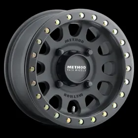Mr40156012551b Method Wheels Mr401 Utv Beadlock Fits 15x6 / 5 1/49mm Offset 5x4.5 72mm Cb Matte