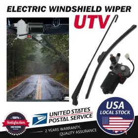 B1201-00901 Modigt Utv 12v Electric Windshield Wiper Motor Kit For Polaris Rzr Kawasaki Hard Coated