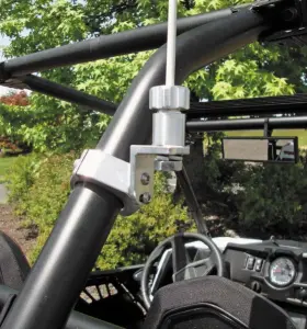 6164-m782906-utv Modquad 1-3/4in Pillar Flag Mount-polished For 2015-2016 Polaris Rzr 570 Eps