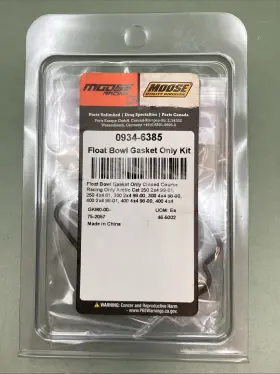 0934-6385 Moose New Genuine Float Bowl Gasket