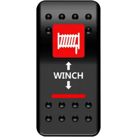 2106-0452 Moose Utility Offroad Rocker Switch -winch - Red
