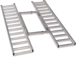 Ar7652 Moose Utility Racing Division Lightweight Aluminum Tri Fold Adjustable Ramp 42