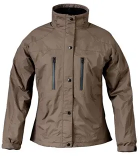 51-107br-16 Mossi Rx Womens Rain Jacket Xl Brown
