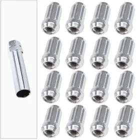 21128ht Motosport 1921sd-key Alloys Spline Drive Tapered Lug Nut 12mm X 1.25mm Thread Pitch 16 Key