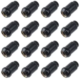 21138bc Motosport Alloys Spline Drive Tapered Lug Nut 12mmx1.50mm Thread Pitch Blk 16