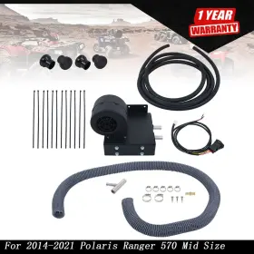 Tur732358i Munirater Cab Heater Kit With Defrost Atv Utv For 2014-2021 Polaris Ranger 570 Mid Size