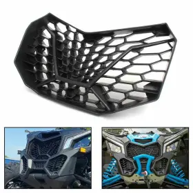 Autv-x3-044 Mzyparts #summer For Can Am Maverick X3 / Max Turbo 2017 2018 17 18 Black Front Radiator Grill