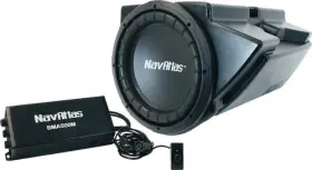 2573-n757724-utv Navatlas Rzr Subwoofer Under Dash Glove Box Speaker System For 2018-2019