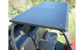 8398 Ncg Cabin Cover Hard Top Steel Black Powdercoated Polaris Each