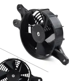 Never0say 550753382613 Radiator Fan For Linhai 260cc 300cc 400cc Atv Quad Lh260 Lh300 Lh400 Black Motor
