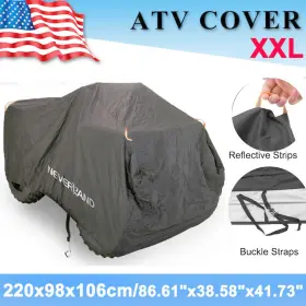 A225-05-xxl Neverland Quad Bike 4 Wheeler Atv Cover Waterproof Rain Uv Protect For Honda Rubicon 500 S