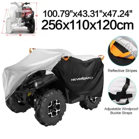 A225-08-xxxl Neverland Quad Bike Atv Cover Waterproof Uv Dust Protect For Polaris Rzr 200 Efi 2022-2024