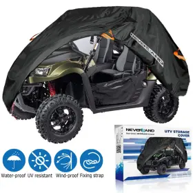 A302-01-b Neverland Utv Storage Cover Sun Rain Snow Vehicle Waterproof For Polaris Rzr Pro