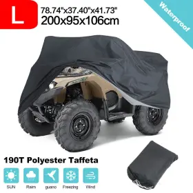 Neva22501l Neverland Large 78ftft Atv Cover Waterproof 4 Wheeler Quad Bike Protector From Sun Rain Dsut